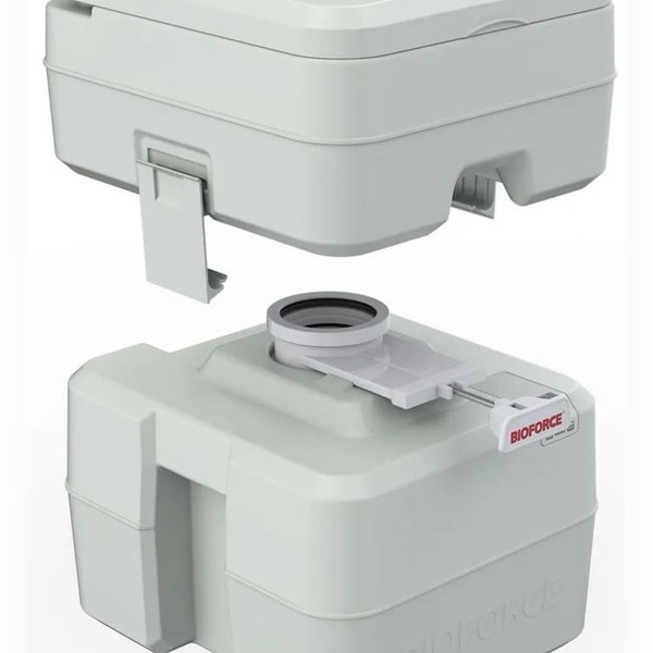 Биотуалет для дачи BIOFORCE Compact WC 15-25 D с индикатором заполнения