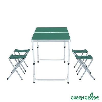 Набор мебели для пикника Green Glade M790-3 (зелёный)