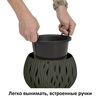 Кашпо для цветов Prosperplast Sandy Bowl 2,3л, серый Артикул: DSK240-405U