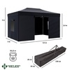 Шатер для дачи Helex 4342 S8.2, 3x4.5м черный