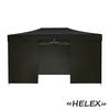 Шатер для дачи Helex 4342 S8.2, 3x4.5м черный