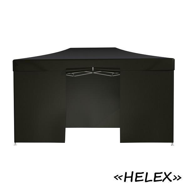 Шатер для дачи Helex 4342 S8.2, 3x4.5м черный