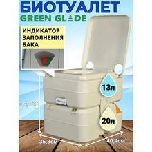 Биотуалет для дачи Green Glade GG2002 с индикатором