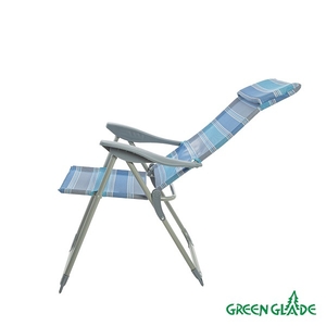 Кресло green glade м2306 складное с подлокотниками