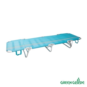 Шезлонг green glade м6186 голубой